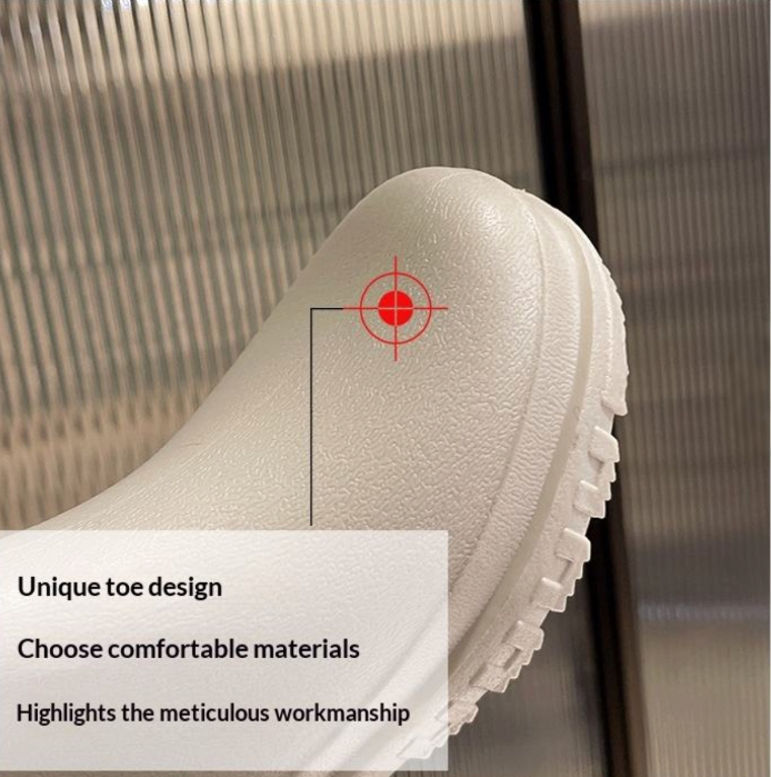women‑rain‑boots‑toe‑detail‑display‑comfortable‑material‑fine‑workmanship