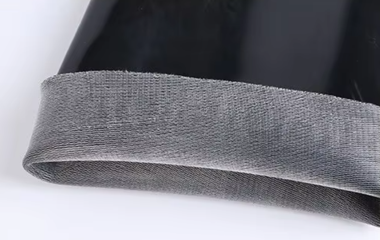 macro-shot-of-thick-soft-warm-fabric-lining-inside-winter-waterproof-pvc-boot